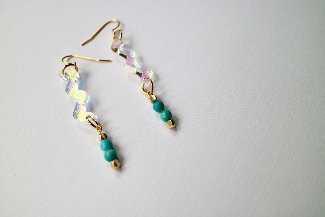 lake dancer earrings