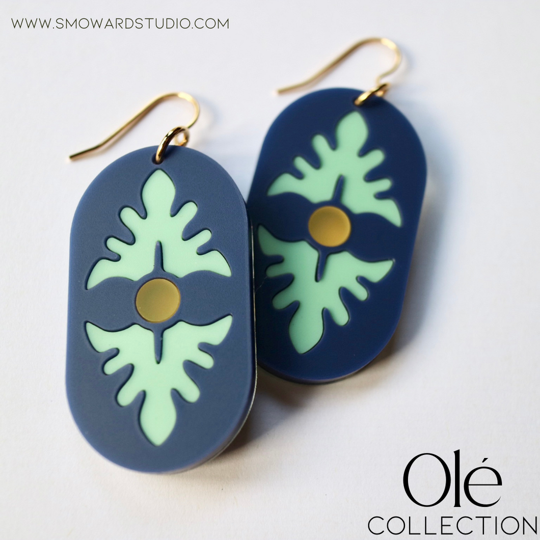 Plaza de España Tile earrings