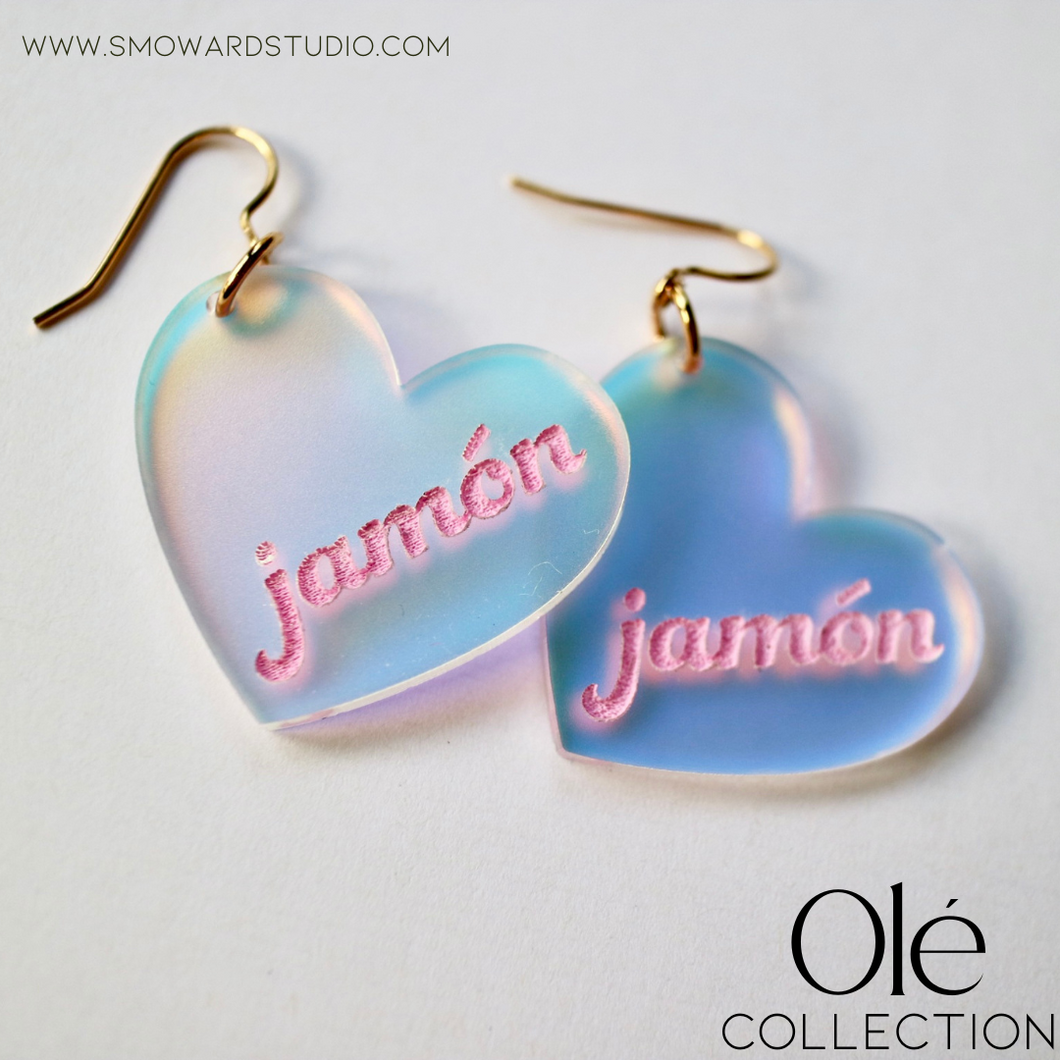 Jamon love earrings