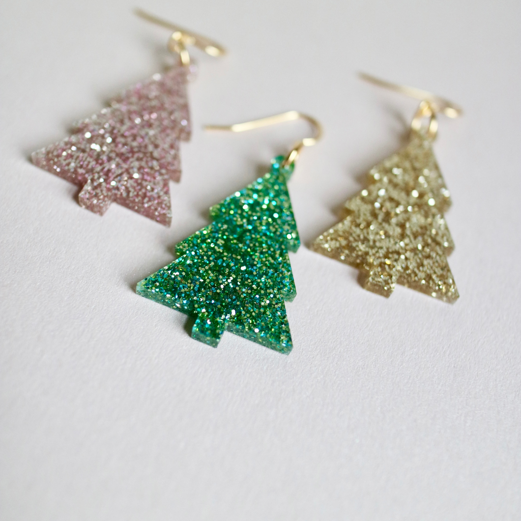 Glitter Party Trees