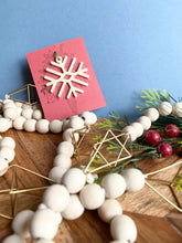 Load image into Gallery viewer, Boho Ornament - Simple Snowflake
